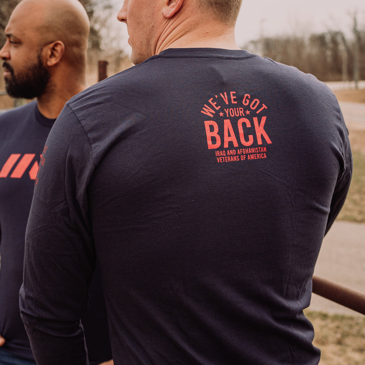 IAVA We&#39;ve Got Your Back Long Sleeve