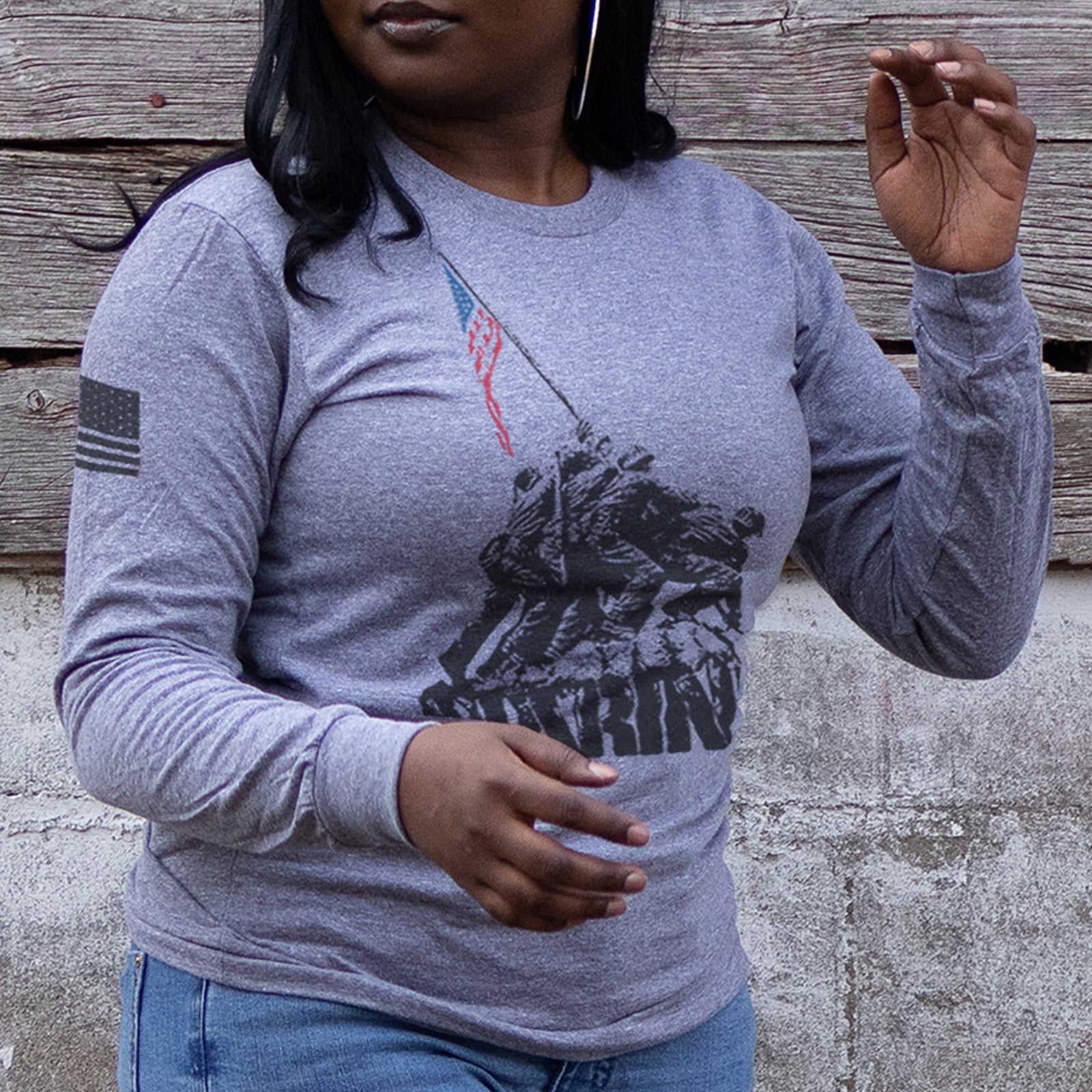 Iwo Jima 80th Long Sleeve