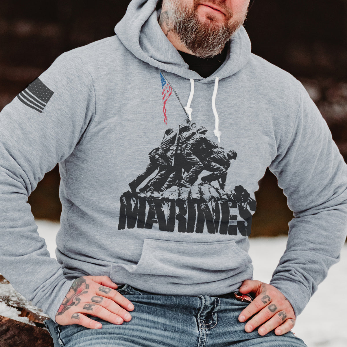 Iwo Jima 80th Pullover