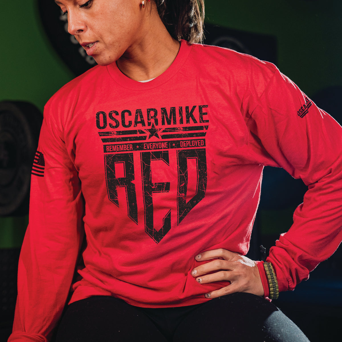 Red Friday Long Sleeve - Oscar Mike Apparel