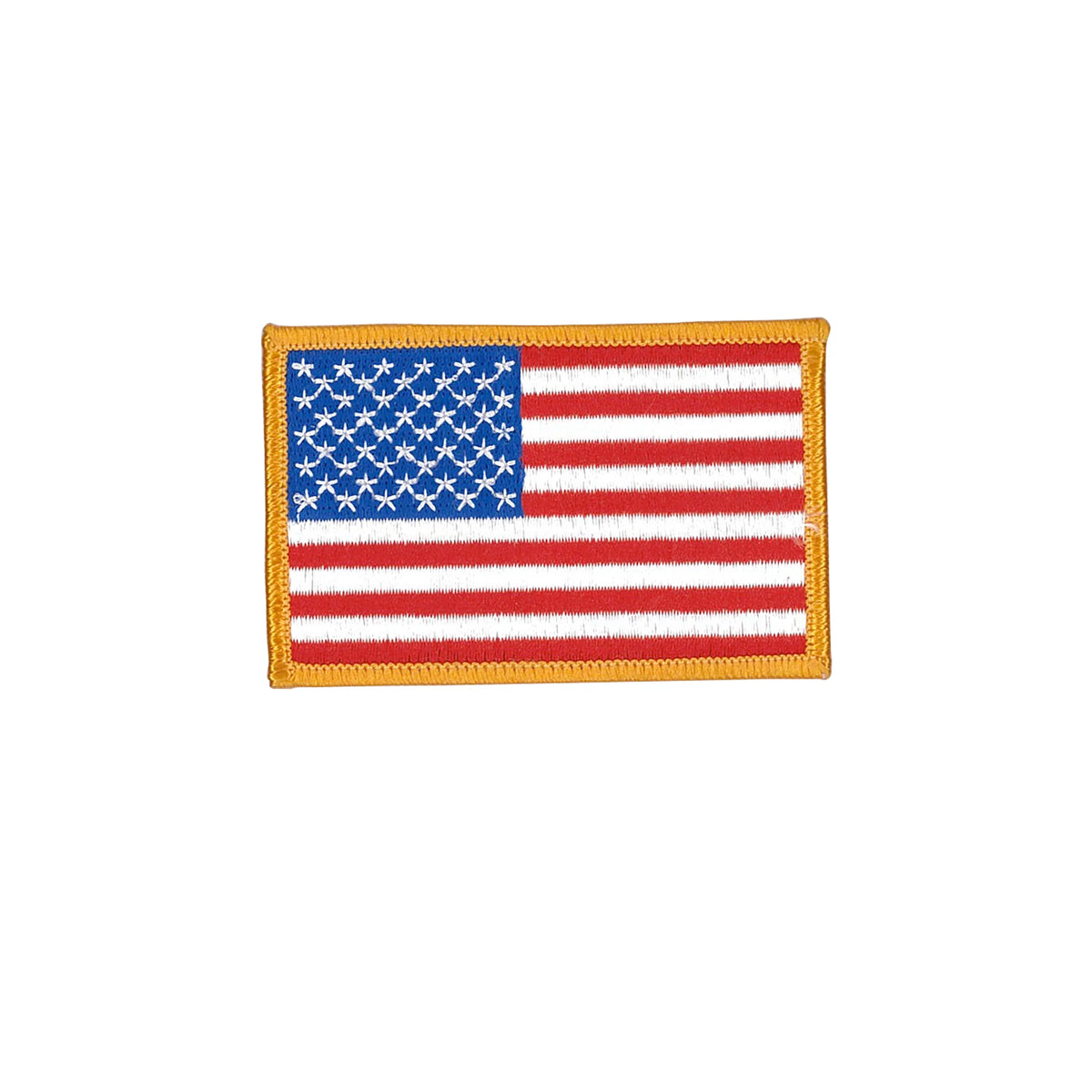 Glänzender Moral Patch - Taktisches Abzeichen Mit USA Flagge & Haken (Militär Style)