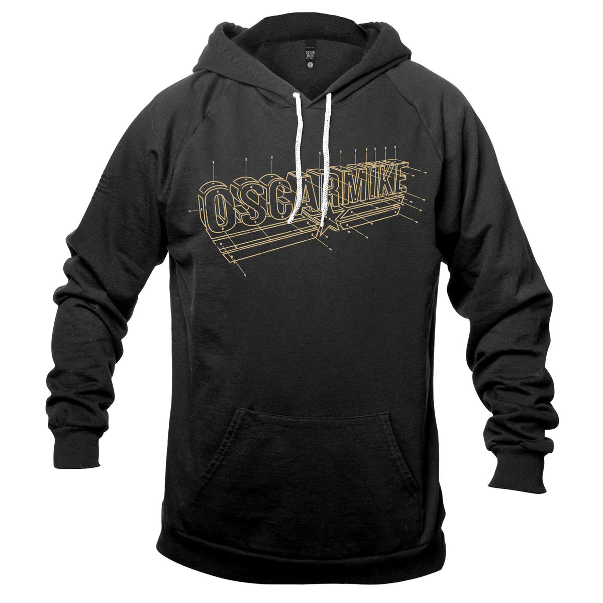 Exploded Logo Pullover - Oscar Mike Apparel