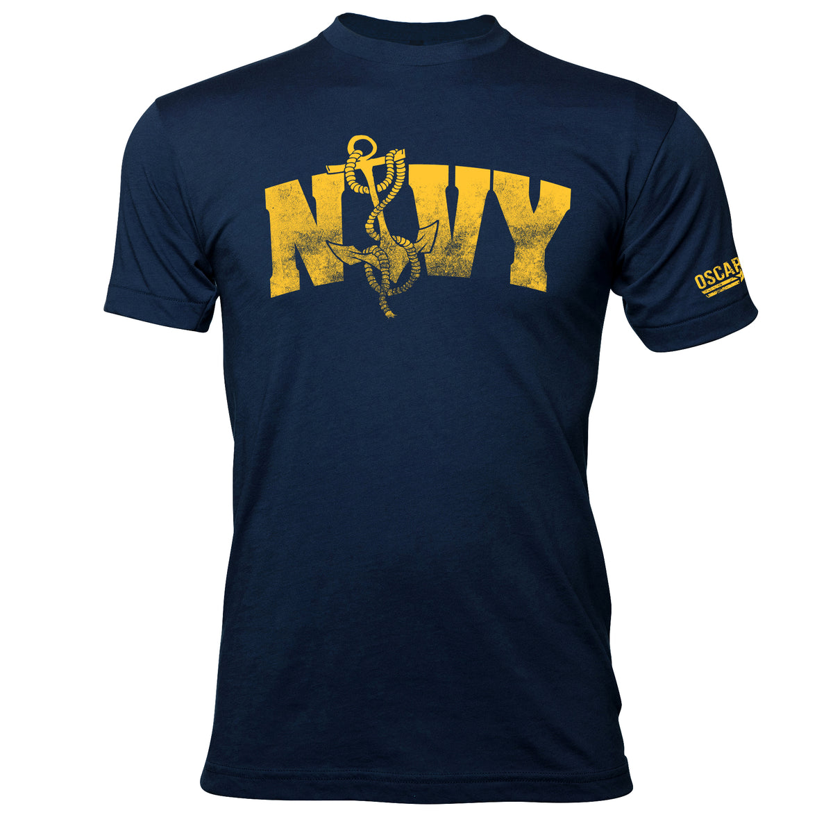 Navy Anchor Tee