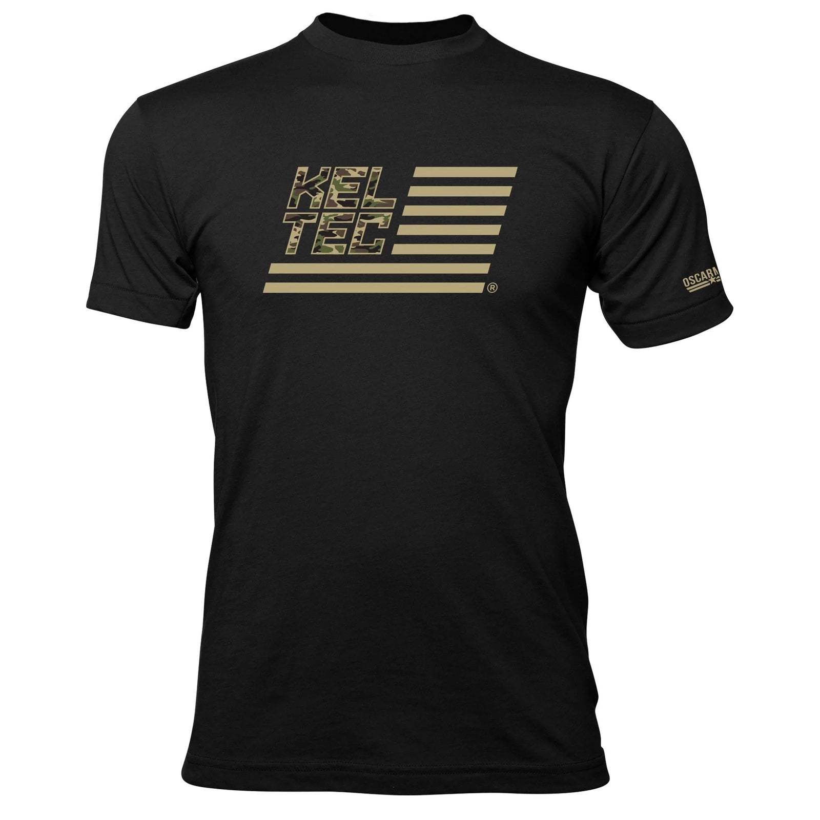 Kel-Tec Black Camo Flag Tee
