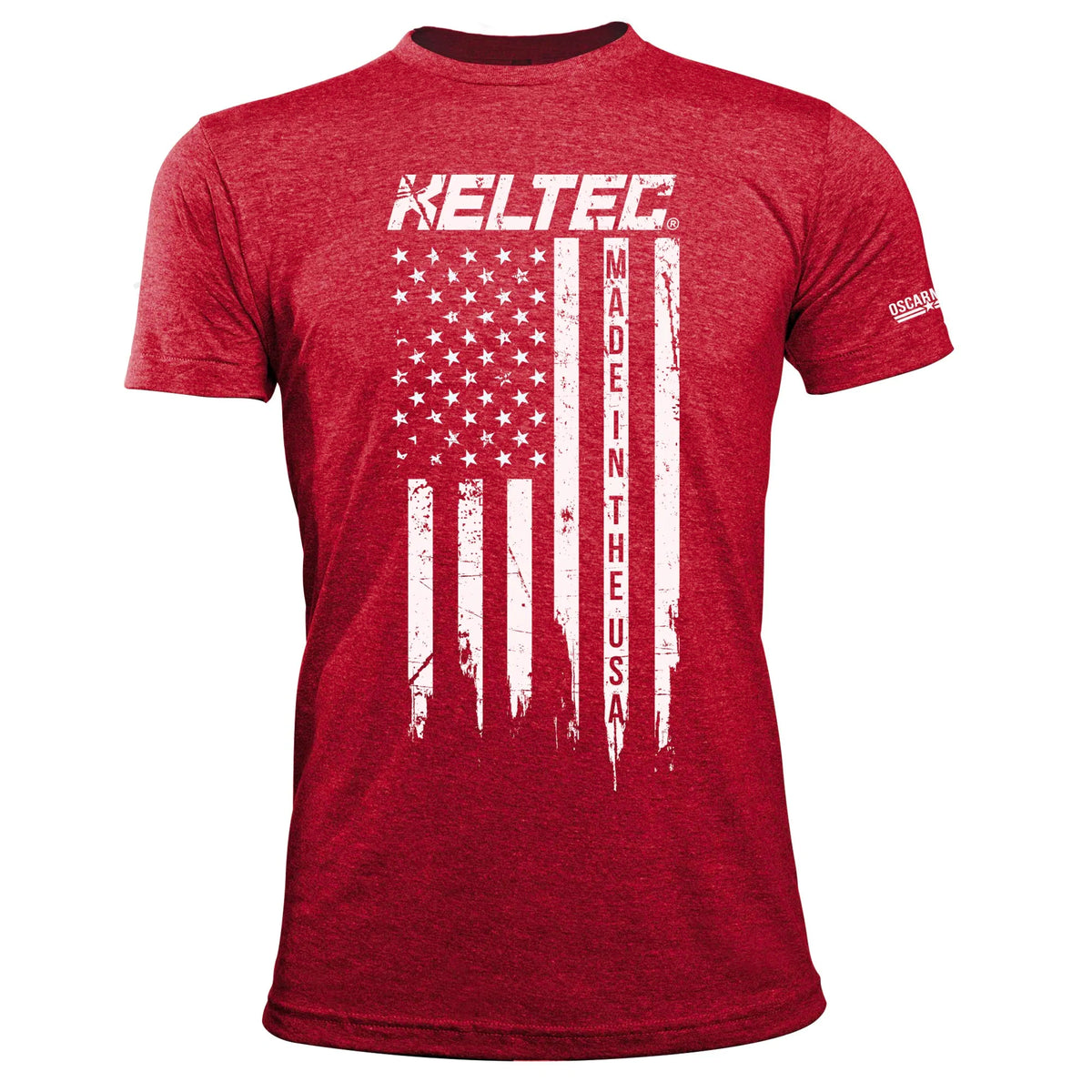 Kel-Tec Red Vertical Flag Tee