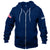 Standard Issue Navy Zip-Up Hoodie