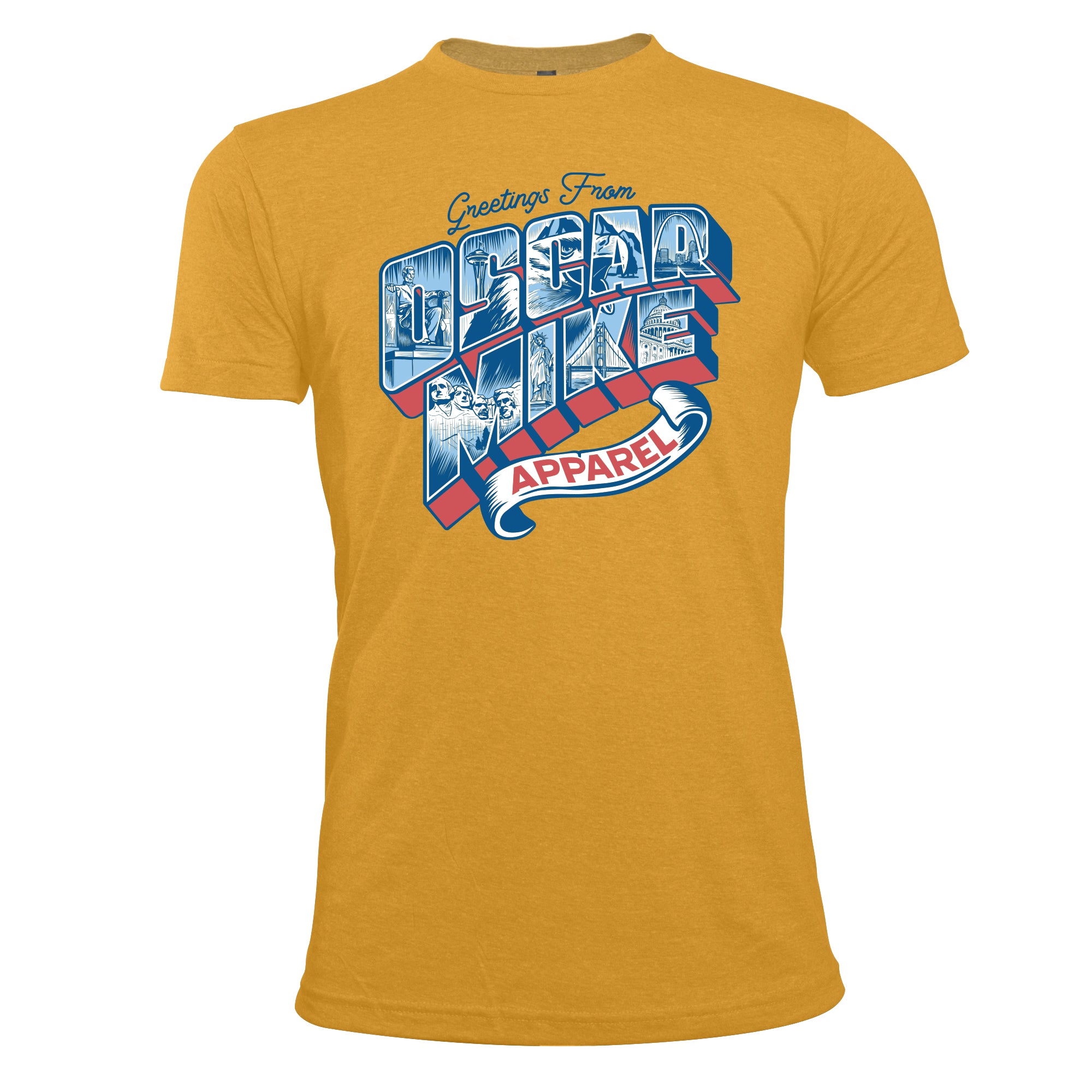 新品 20th Anniversary Oscar Mike T-Shirts Abe Tee - Oscar Mike Apparel