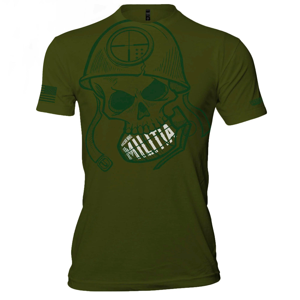 Militia Big Skull Tee
