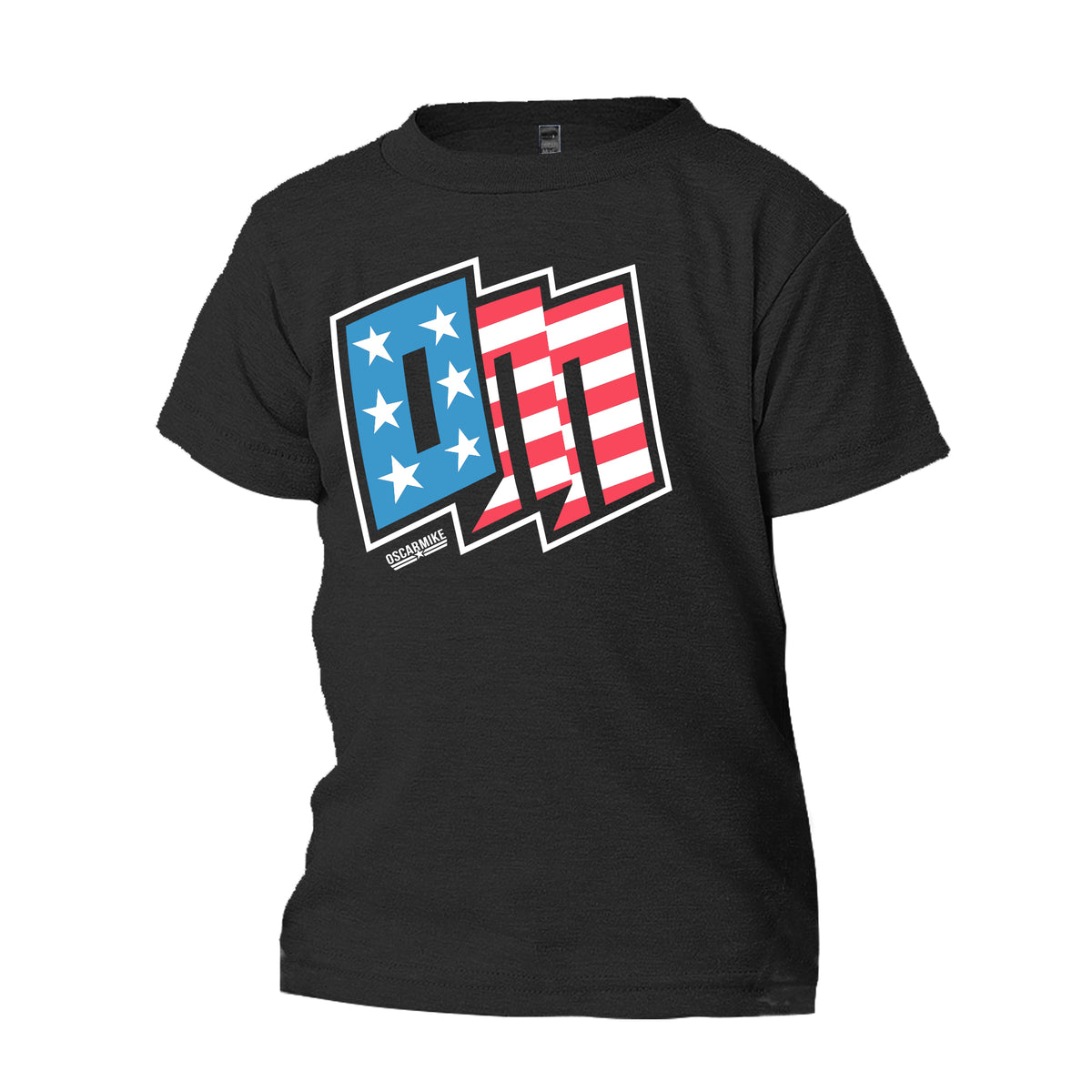 Kid&#39;s OM Waving Flag