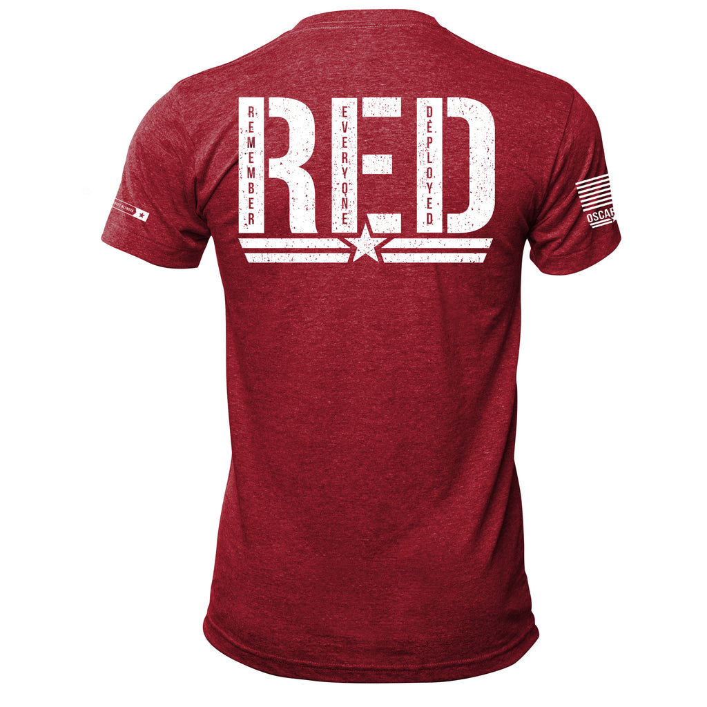 Fire Department Coffee Red Shirt S / Red