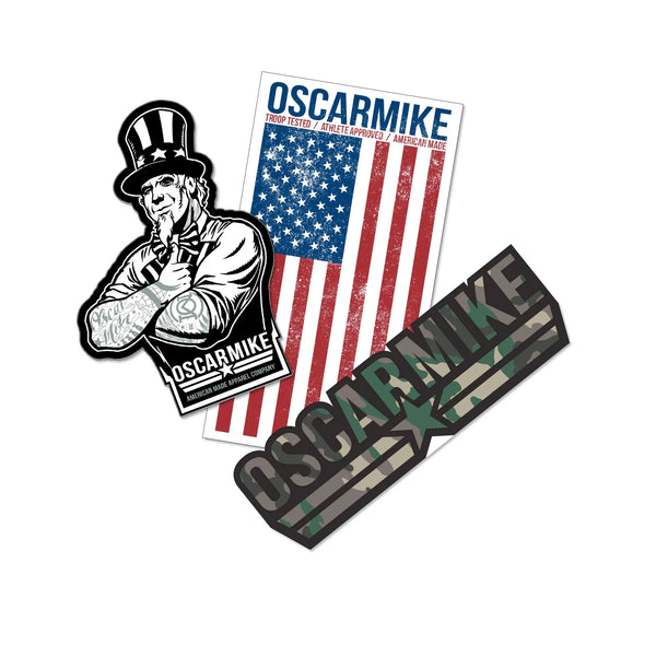 OM Sticker Pack - Oscar Mike Apparel