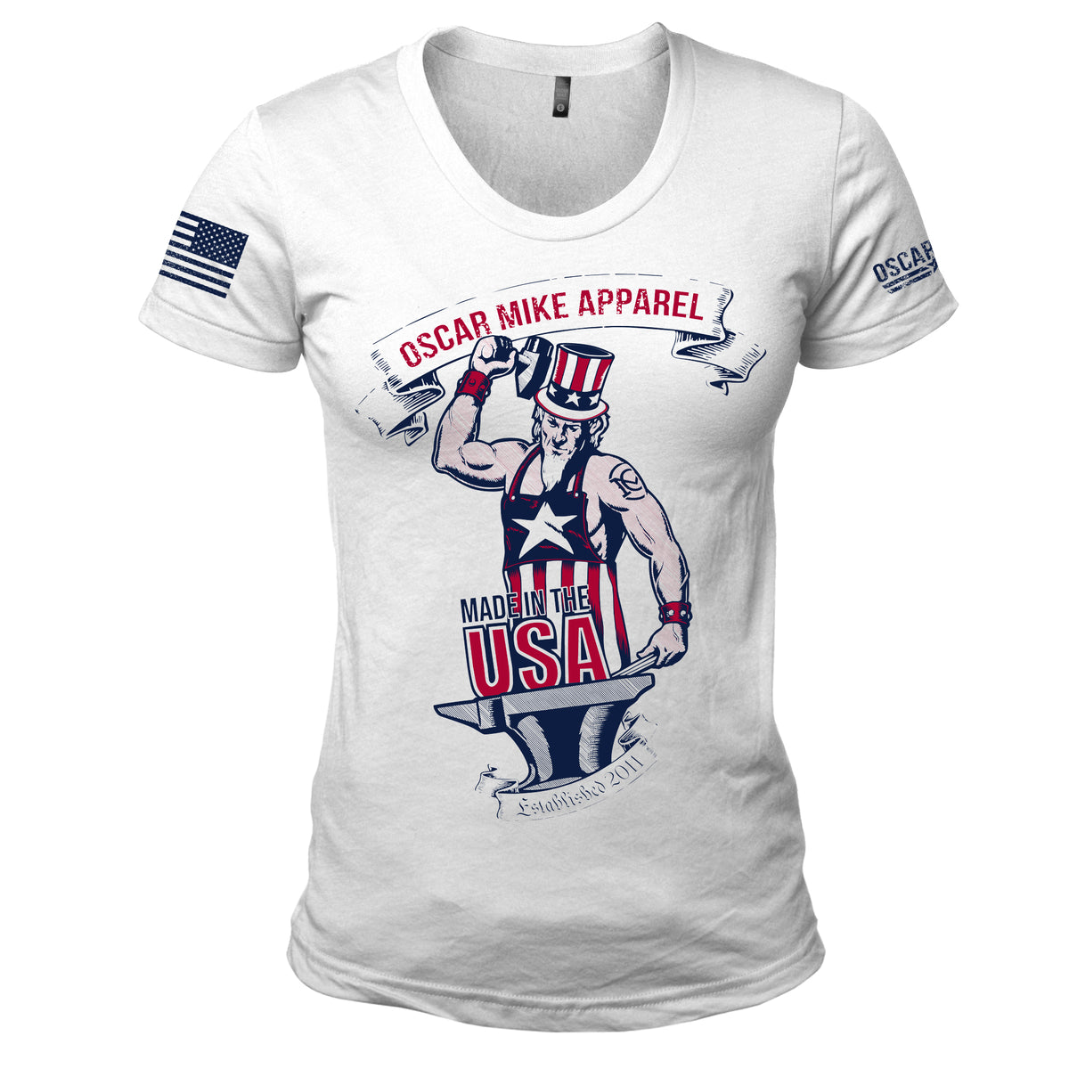 Women&#39;s Uncle Sam Made In The USA Tee