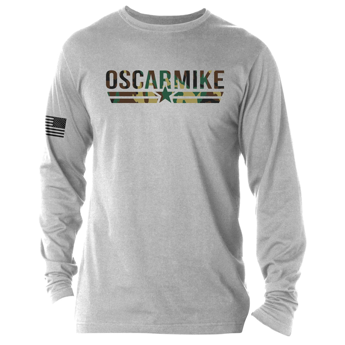 Woodland Camo Logo Long Sleeve